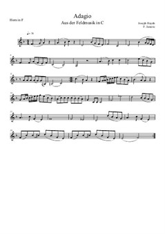 Adagio für Horn und Klavier