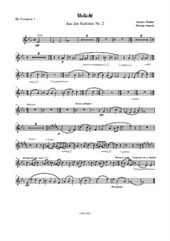 Urlicht Mahler Sinfonie Nr.2 Brass Quintett – Parts