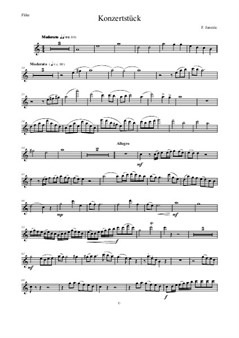 Concertpiece for 3 Wind Instruments – Flute