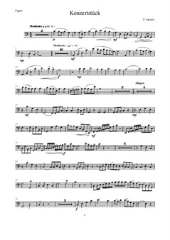 Concertpiece for 3 Wind Instruments – Bassoon